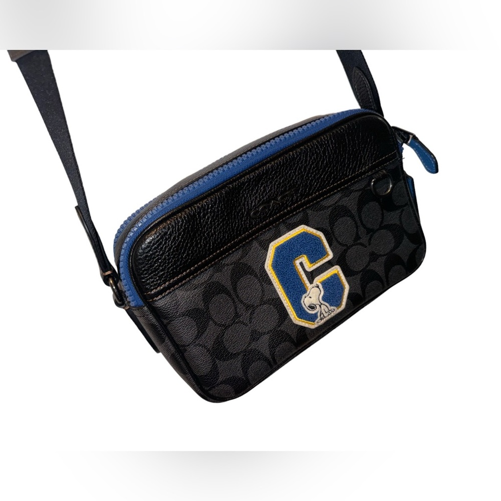 COACH x PEANUTS Snoopy Graham crossbody shoulder bag Signature